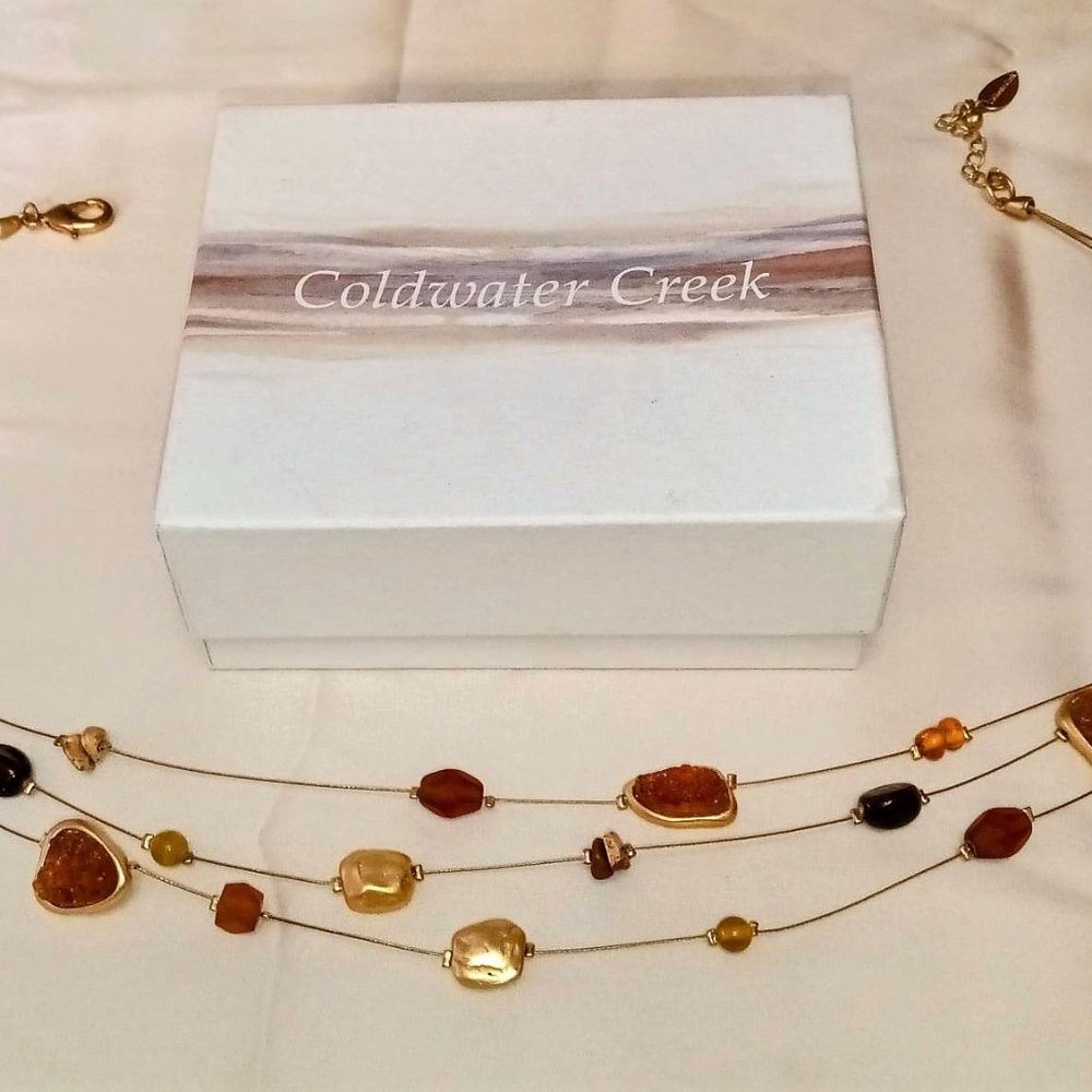 Coldwater Creek Multi Strand Necklace